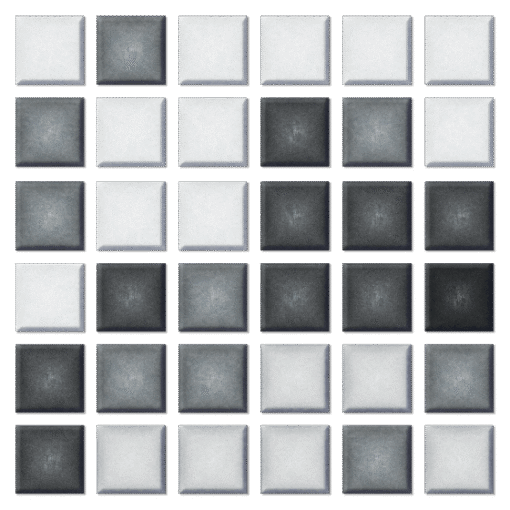 Mosaico Mosaik Gris 4 2x2