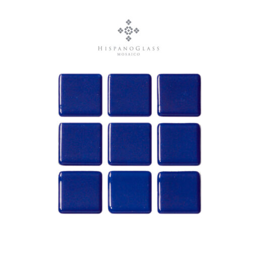 Mosaico Liso Cobalto L2032 – Hispano Glass - Imagen 2