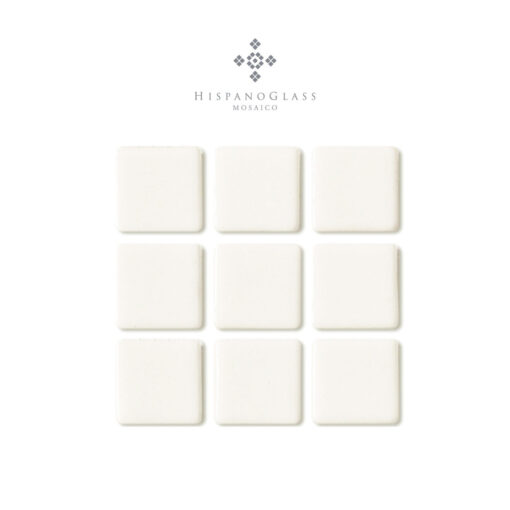 Mosaico Liso Blanco L2001 – Hispano Glass
