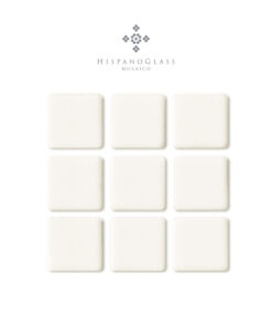 Alternative view of Mosaico Liso Blanco L2001 – Hispano Glass