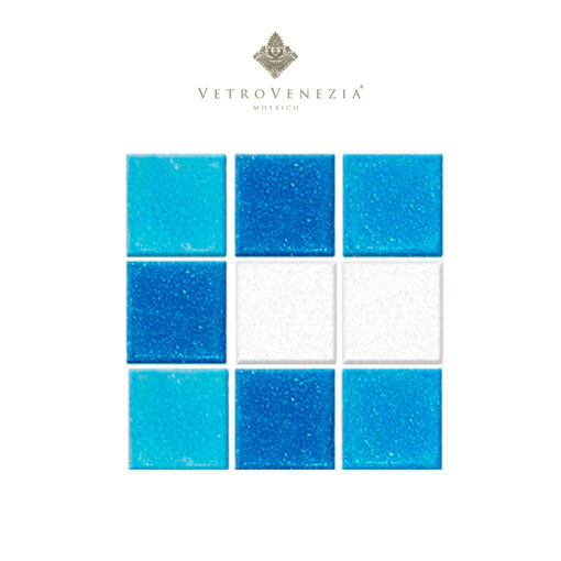 Mosaico Mezcla Malibú 2×2 -Vetro Venezia