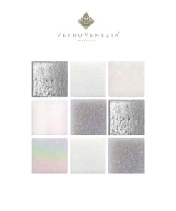 Alternative view of Mezcla Ciclón Stella, (25% A010 + 25% A010B + 25% A54 + 25% A53B) 2×2 cm – Vetro Venezia