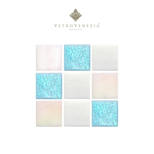 Mosaico Mezcla Nubes Stella 2×2 cm – Vetro Venezia