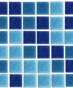 Alternative view of Mezcla Diamond Rivera 3 Colores Pacífico, Caribe y Cobalto 2 x 2 m²