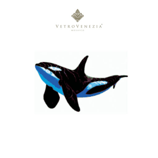 Figura Orca 15 – Vetro Venezia - Imagen 2