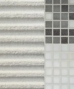 Alternative view of Pega Mosaico Vitreo Diamond Blanco, Bulto 20k