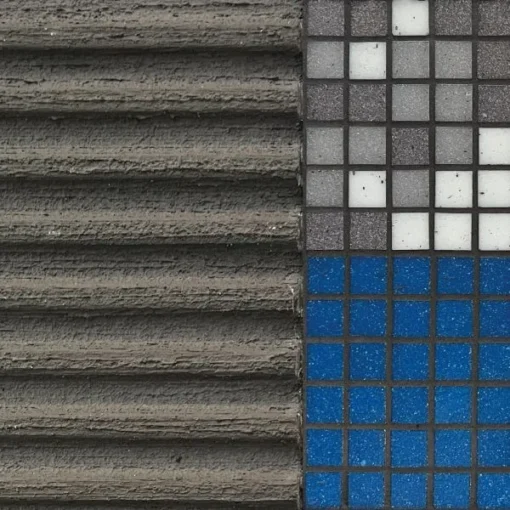 Pega Mosaico Vitreo Diamond Gris Oscuro, Bulto 20K - Imagen 2