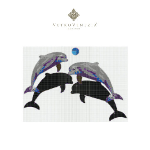 Figura Delfín 6 y 8 – Vetro Venezia - Imagen 2