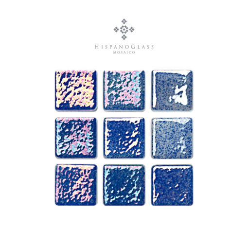 Mosaico Niebla Iris Cobalto NI3802 – Hispano Glass