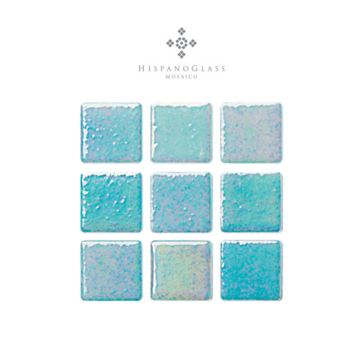 Mosaico Niebla Iris Celeste NI3804 – Hispano Glass - Imagen 2