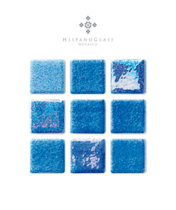 Alternative view of Mosaico Niebla Destellos Azul Claro ND7803 (3003 80% + 3803 20% ) – Hispano Glass
