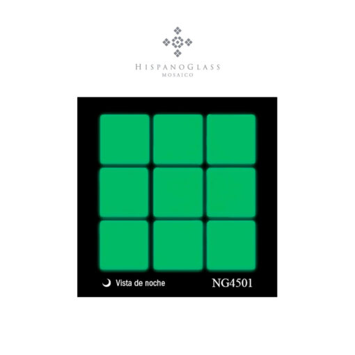 Mosaico Night Glass Blanco NG4501 – Hispano Glass - Imagen 2