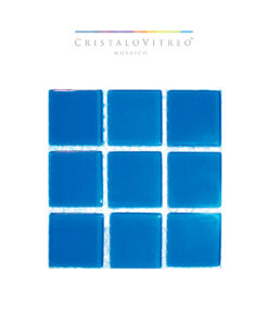 Alternative view of Mosaico Color Azul Intenso VC460 – Cristalo Vitreo