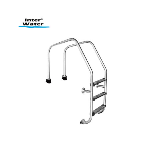 ESCALERA DESBORDE, 3 PELDAÑOS (ANTIDERRAPANTES) – Inter Wáter