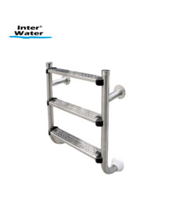 ESCALERA PARTIDA 3 PELDAÑOS, INOX - Inter Wáter