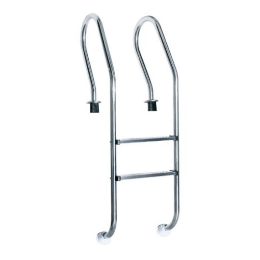 Escalera Mixta 2 Peldaños Acero Inox Panda