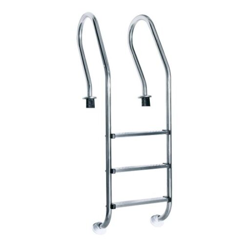 Escalera Mixta 3 Peldaños Acero Inox Panda