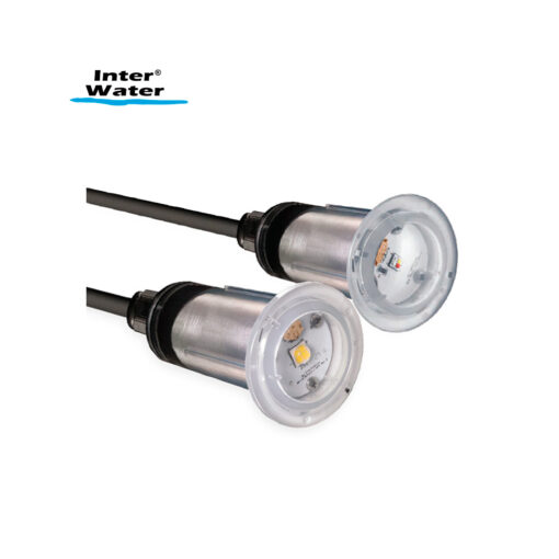 REFLECTOR ARA SOLO BLANCO, SIN NICHO, 8W, 12V, CABLE 30'