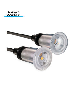 REFLECTOR ARA SOLO BLANCO, SIN NICHO, 20W, 12V, CABLE 30'
