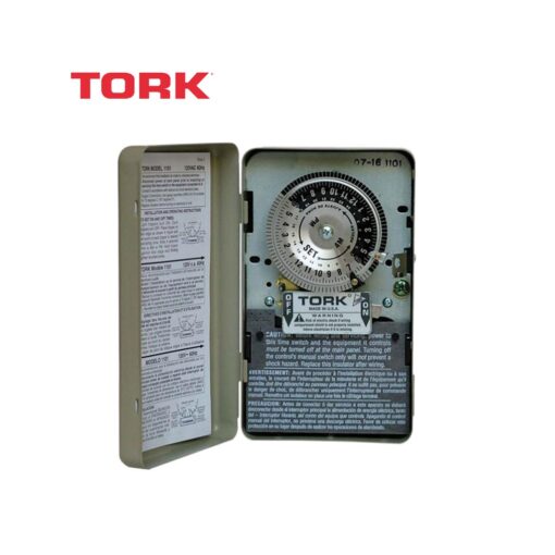RELOJ TORK SENCILLO 220V, 40 AMPS