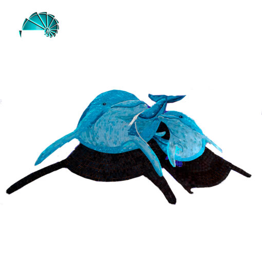 Figura - Pareja De Delfines