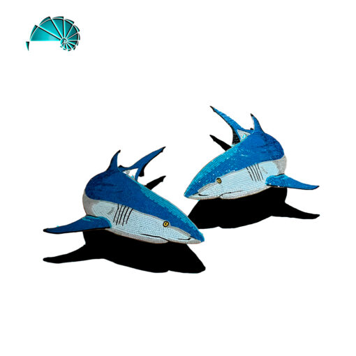 Figura - Pareja De Tiburones