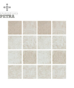 Mosaico Hispano Glass Petra Limestone 5 cms