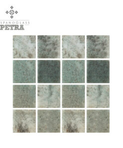 Mosaico Hispano Glass Petra Sukabali Claro 5 cms