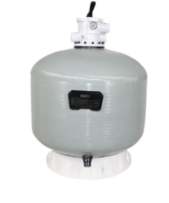 Filtro De Fibra De Vidrio Blue/Gray Ruex Pool Water 31" C/Valvula De 2"(T800)