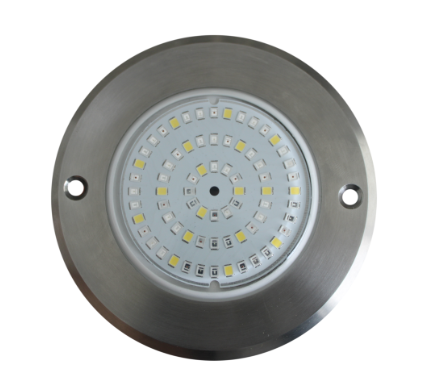 Reflector HAX Ultra Delgado acero inoxidable 16cm montaje en superficie 10W 12 VCD Frío 1,000LM