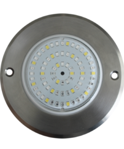 Reflector HAX Ultra Delgado acero inoxidable 11cm montaje en superficie 6W 12 VCD RGBW 600LM