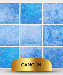 Mosaico Vetrowater Elegance 2X2 Cancun Centella