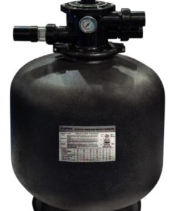 Filtro de arena termoplástico HAX-S de 28” con válvula de 1 1/2”