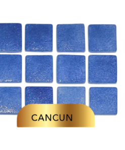 Mosaico Linea Española 2.5 X 2.5 Cancun