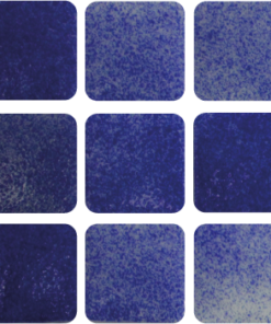 Mosaico vitron serie castilla niebla azul marino 2.5cm x 2.5cm (Malla) caja 2m2
