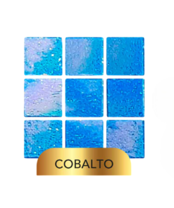 Mosaico Vetrowater Elegance 2X2 Cobalto Centella