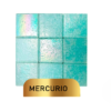 Mosaico Vetrowater Elegance 2X2 Mercurio