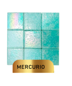 Mosaico Vetrowater Elegance 2X2 Mercurio