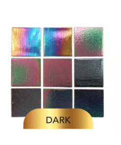 Mosaico Vetrowater Elegance 2X2 Negro Centella