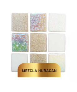 Mosaico Vetrowater Elegance 2X2 Mezcla Huracán Centella