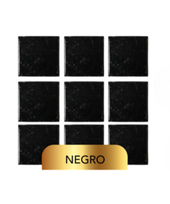 Mosaico Vetrowater Elegance 2X2 Negro