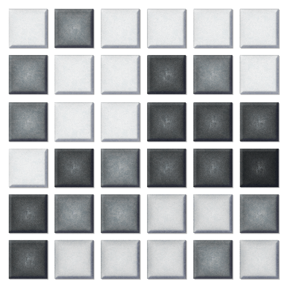Mosaico Mosaik Gris 4 2x2 - Imagen 2