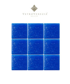 Mosaico Color Azul Mar “C050” 2×2 cm- Vetro Venezia