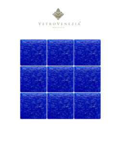 Mosaico Color Azul Cobalto “C044” 2×2 -Vetro Venezia