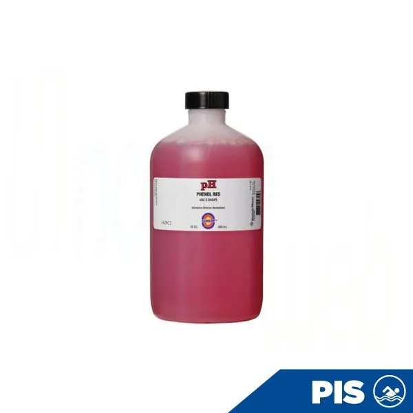 Reativo pH (Rojo Fenol) de ½ lt - Imagen 2