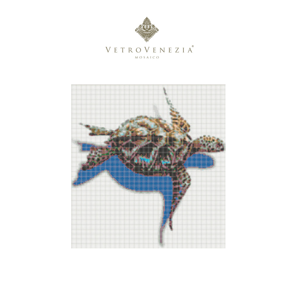 Figura Tortuga 1 – Vetro Venezia