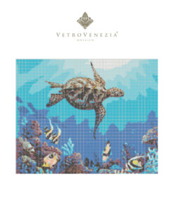 Figura Tortuga y Arrecife 1 – Vetro Venezia