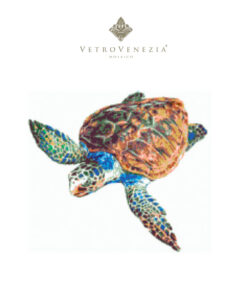 Figura Tortuga 4 – Vetro Venezia