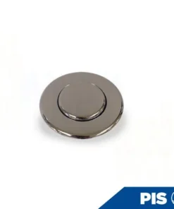 Cubierta para Boton Plastico Cromo