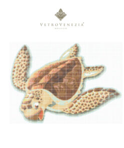 Figura Tortuga 5 – Vetro Venezia